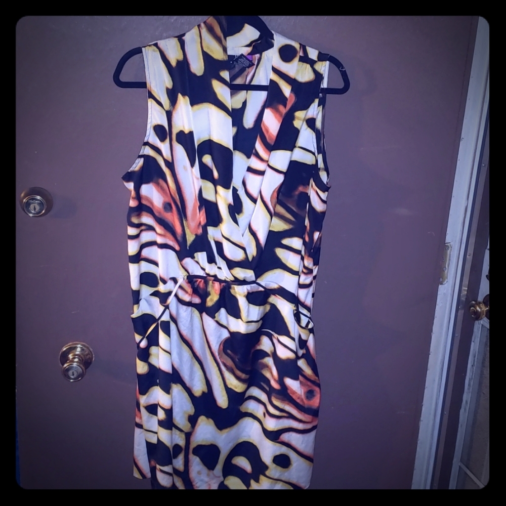 Monarch Butterfly Print Dress